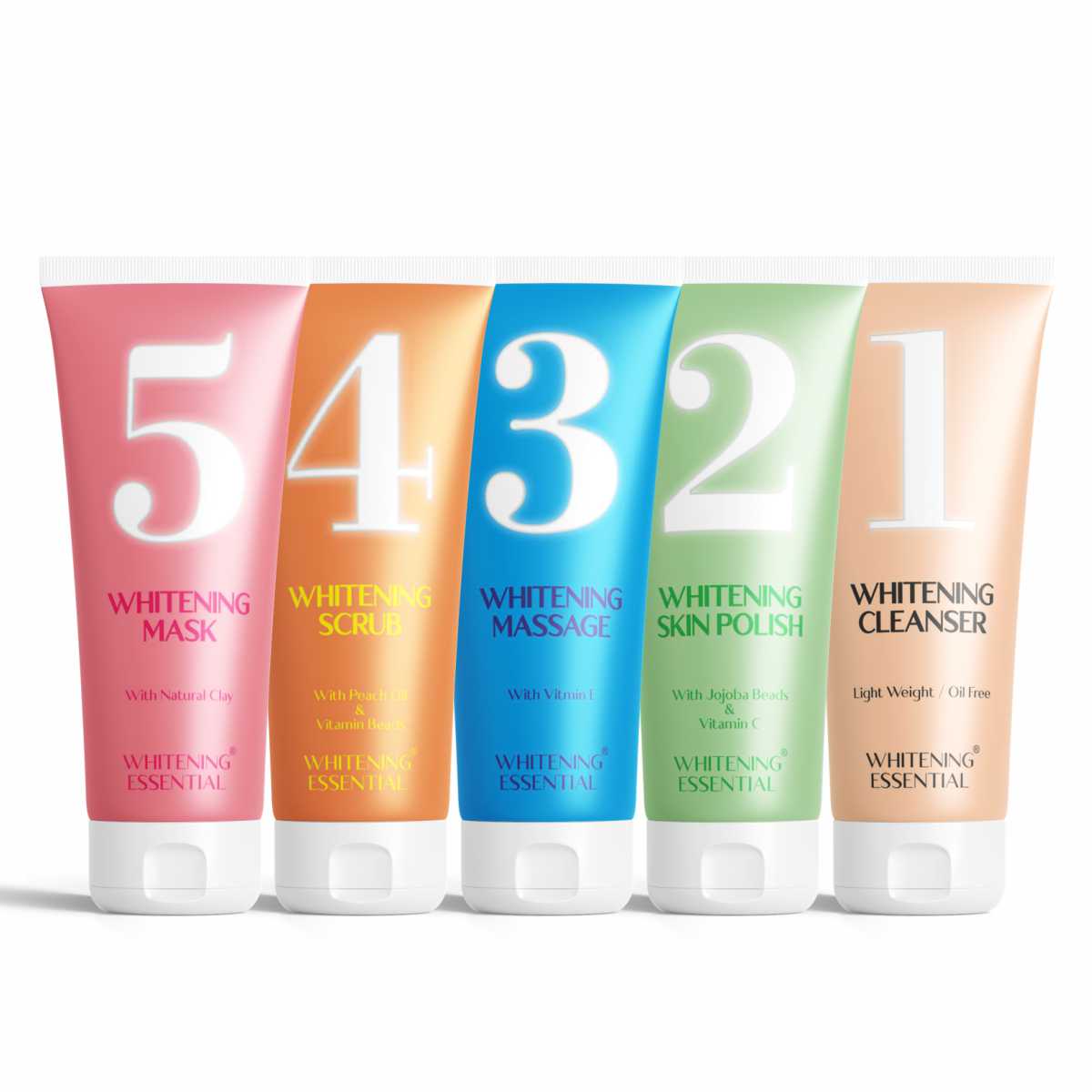 Whitening Facial Kit – 5-Step Brightening Set