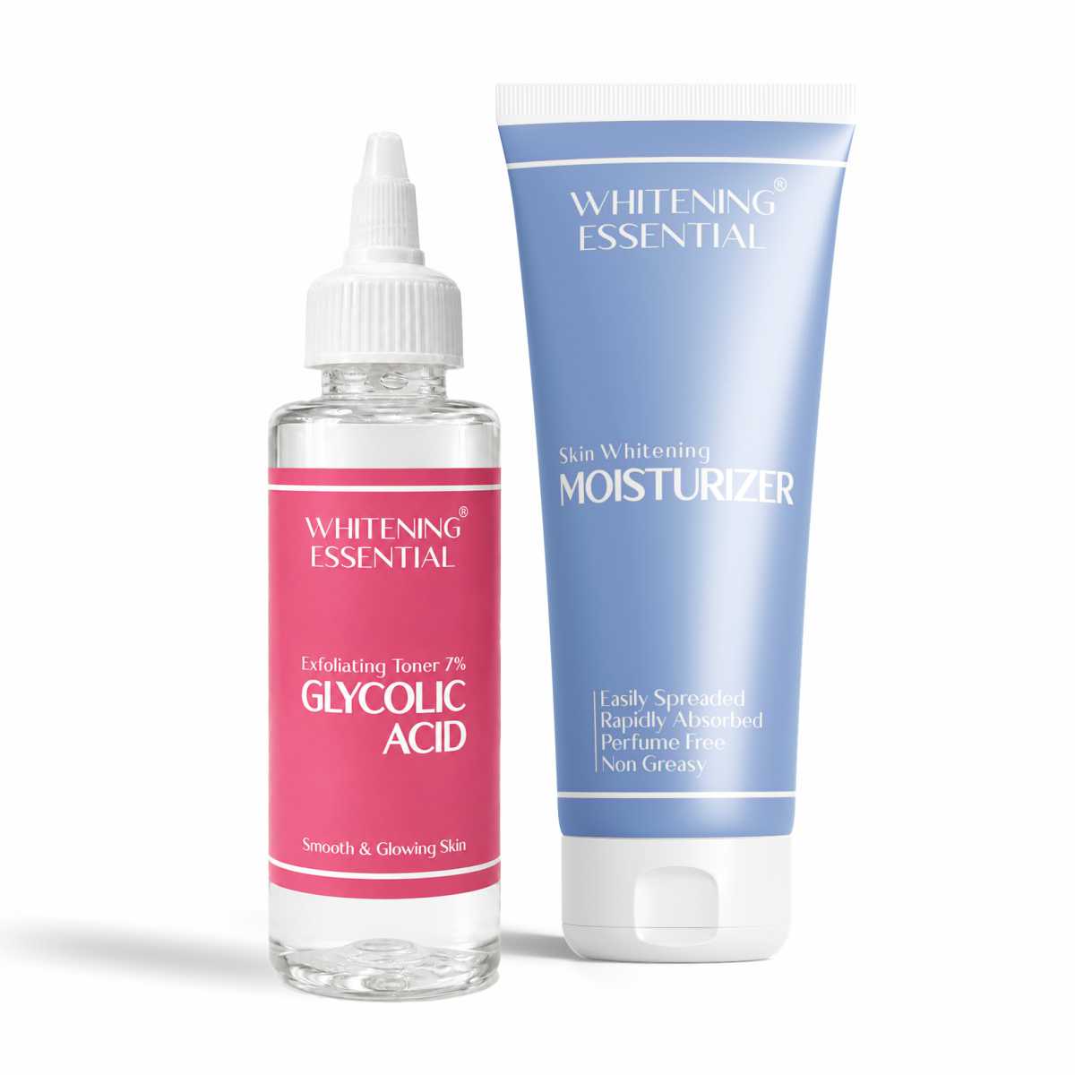 Glycolic Acid Toner 7% with Moisturiser – Exfoliate & Hydrate Duo